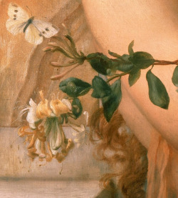 inividia: Psyche in the Temple of Love (detail) 1882. Edward
