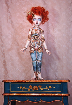 marmite-sue:  Charlotte - a music box faberge doll that plays