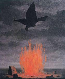last-picture-show:  René Magritte, The Fanatics, 1955 