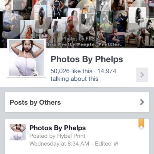 @Photosbyphelps woke up to… OMG!! 50,000 likes for the Photos By Phelps  fan page www.facebook.com/photosbyphelpsfanpage thank you everyone!!! #baltimore #photos #photosbyphelps #curves #glam #eyecandy