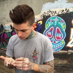 gymnastkid589:  radpeeps:  Instagram: scottmosstattoos   I want