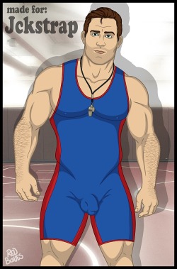 red-bones:  Coach Series: Wrestling Commission by JckstrapMessage