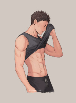 kittlekrattle:first iwa-chan of the year \o/