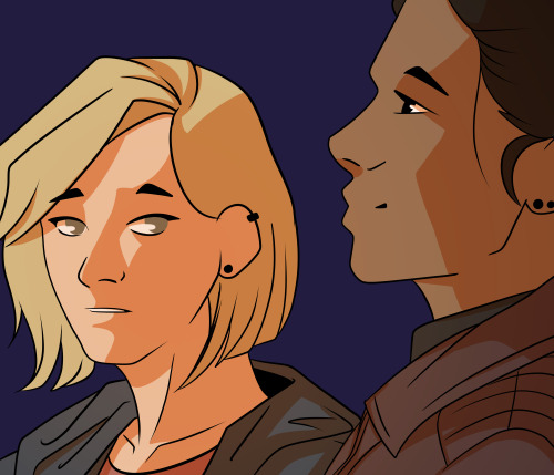 meldy-arts:The way she looked at Yaz ~ 