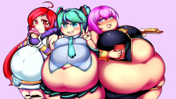 princematchacakes:  It’s a fat vocaloids owo Have ya ever seen