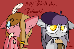 xodiaq:  Happy birthday to my old man of a buddy, Balooga! Hope