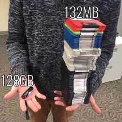 weirdsciencefacts:  Technology has come a long way