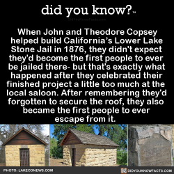 did-you-know:  When John and Theodore Copsey helped build California’s