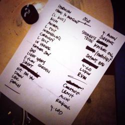 lifewasted:   official setlist from #PJOslo  you can almost pinpoint