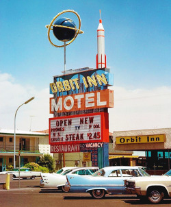 vintagegal:  Orbit Inn Motel - Las Vegas, NV 1964 (via)