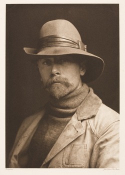 Self-portrait (1899) of Edward Sheriff Curtis (United States,