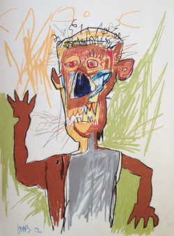 primary-yellow:JEAN-MICHEL BASQUIAT, 1982source: BASQUIAT (Hatje