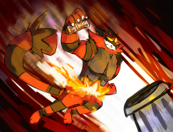 pocket-the-time-lord:  when you find out that incineroar isn’t