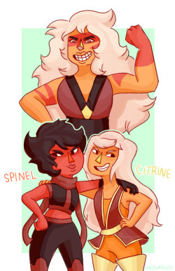 meowrailed:  Jasper is secretly a fusion? Wouldn’t that be