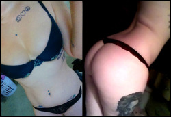 pinupxred gave us this gorgeous diptych showing off her ink.