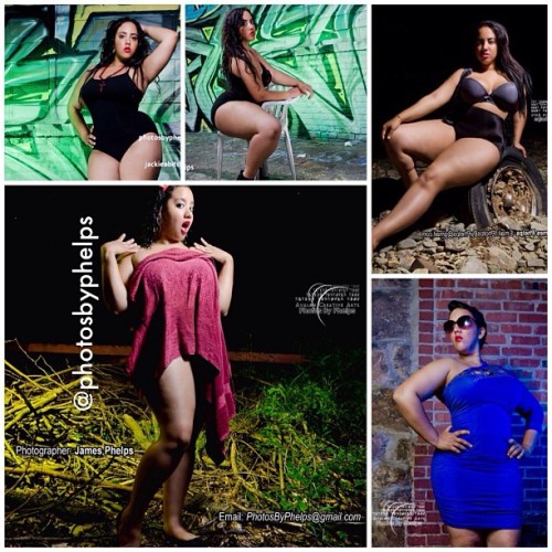 Plus model @jackieabitches … Here we are showing variety and ability to adapt with past shoots.  We got some plans starting up for 2014!!! #teamphelps #thick #thighs #fashion #photosbyphelps  #2014