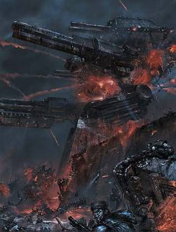 theemperorwatches:  Purge of the Contqual Sub-sector The Warlord-class