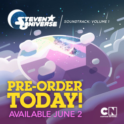 It’s almost here! The Steven Universe Soundtrack is available