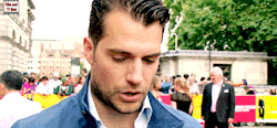 henrycavilledits: ◘ Henry with his lovely smile and hot haircut