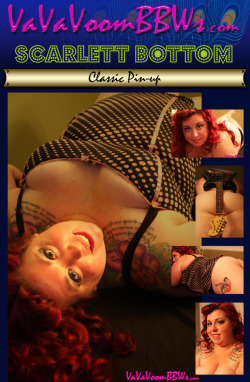 Scarlett Bottom loves to show off her pinup style and her kinky