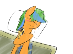 rainboompony:   Happy bed time rainboom o u o  ((I died.))  Cuuuuute