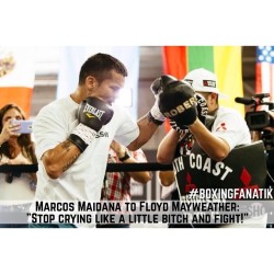 boxingfanatik:  Marcos Maidana is labeling Floyd Mayweather Jr.