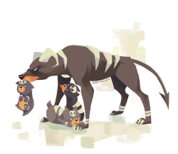 bedupolker:houndour puppies are cute totally worth loosing a