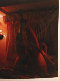 freshiejuice:  Sneak peek of a Polaroid from last night with