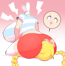 theycallhimcake:Cassie sits on Humph a lot, so….Also the thrilling