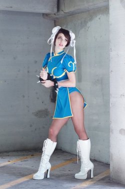 hotcosplaychicks:  Street Fighter - Chun-li VIII by MeganCoffey