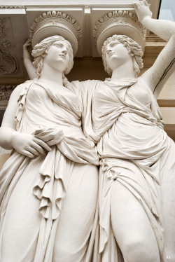 hismarmorealcalm:  Two Caryatids  