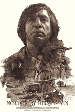 0drawingablank0:  ‘No Country for Old Men’ by StudioKxx