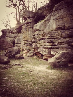 fiction-is-my-escape:  Went outdoor climbing last night, was