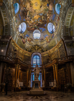 lesfressange:  The Temples Of Knowledge 1)   Imperial Library-Vienna,Austria