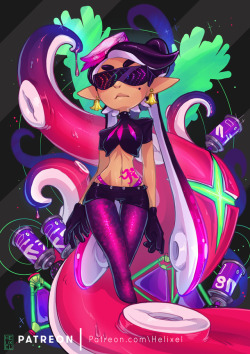 helixel:Callie is a badass, I had to draw her! Will make this