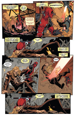 This week on Axis! Deadpool saves Sabretooth! I mean, sure he