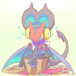 nothingbutpokemon:  Winter Noivern 