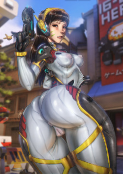 overwatch-porn-blog:  D.Va’s New Suit Is A Little Too Tight