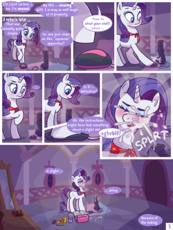 syoeeb: “Rarity’s Present” (Page 3) kind of a saucy version