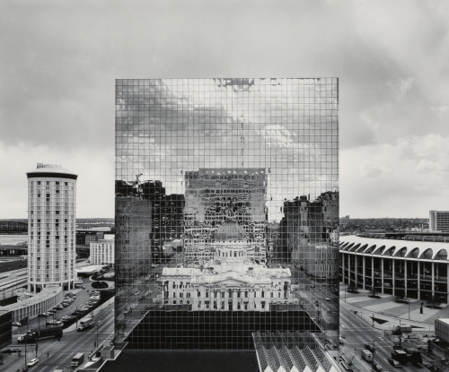 kafkasapartment:  Reflection, Old St. Louis County Court House,