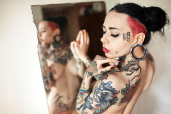 bodmod-girls:Perfect inked beauties