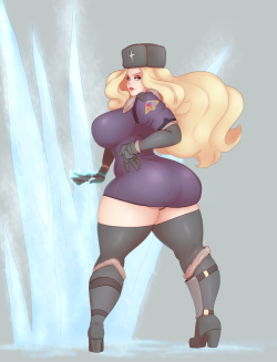 sunnysundown: kolin from street fighter commission. < |D’‘‘‘