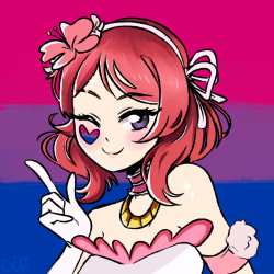 pianta:some love live pride icon commissions ive done recently!