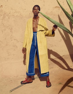 skt4ng:  “Be bold” | Aamito Lagum by Mel Bles for Porter