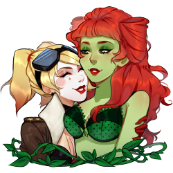 kamisamafr:DC Bombshells - Harley Quinn & Poison Ivy