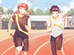 aichuugame:  「Athletic Event Gacha」  LE Tsubaki Rindo &