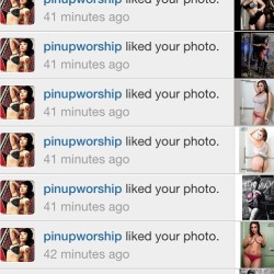 Thank you @pinupworship for the love!!!! And yes you can feature