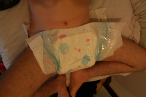 paddedshmegalbaby:  baby-gizz:  getting ready for ni nights but i wanted to see if i could hide them as well haha xxx  i like those diapers