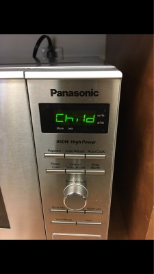 redditfront:  My wife’s microwave at work demands sacrifice.