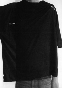 cotonblanc:   BLESS / droog t-shirt Realised in the context of